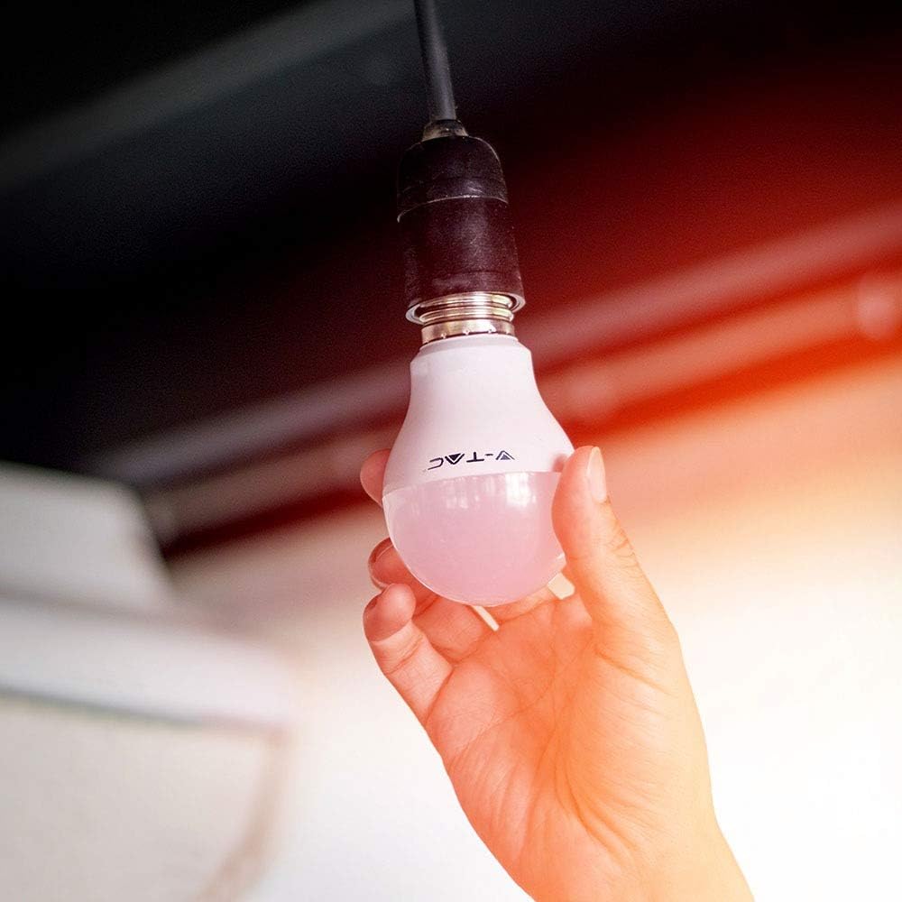 V-tac VT-5119 LED WiFi smart lamp - 10W - RGB+W - E27, White E27 A60 Rgb+ww+cw - Image 5