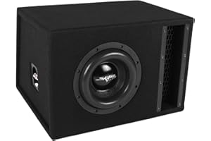 Skar Audio Single 8" 1200W Loaded EVL Series Vented Subwoofer Enclosure | EVL-1X8D2