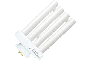 ARSUK 27W 4-Pin GX10Q-4 CFL Bulb, 6500K Daylight | FML27W 1500 Lumens Quad Tube Plug-in Compact Fluorescent Light Replacement for Desk, Reading, Office & Magnifying Lamps