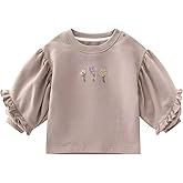 Cherie Kids Organic Cotton Soft 0-5T Newborn Baby Toddler Outfits Sweatshirt for Boys and Girls Unisex Long Sleeve