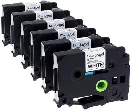 Amazon.com: Label KINGDOM Compatible Labels Replacement for Brother TZe-231 TZ-231 Tape 12mm 0 ...