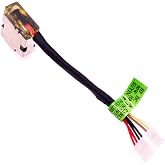 Deal4GO AC DC Power Jack Socket Cable 799735-S51 799735-Y51 for HP Envy X360 M6-AR M6-AQ M6-W 15-AU 15-BP 17-by 17-CA M1-U M3-U 13-U 13-S 11-K 340 G5 G7