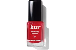 LONDONTOWN Nail Veil Enhancing Nail Care - Nail Protectant, Nail Strengthener, Natural Tint, Vegan and Cruelty-Free, Chip-Resistant