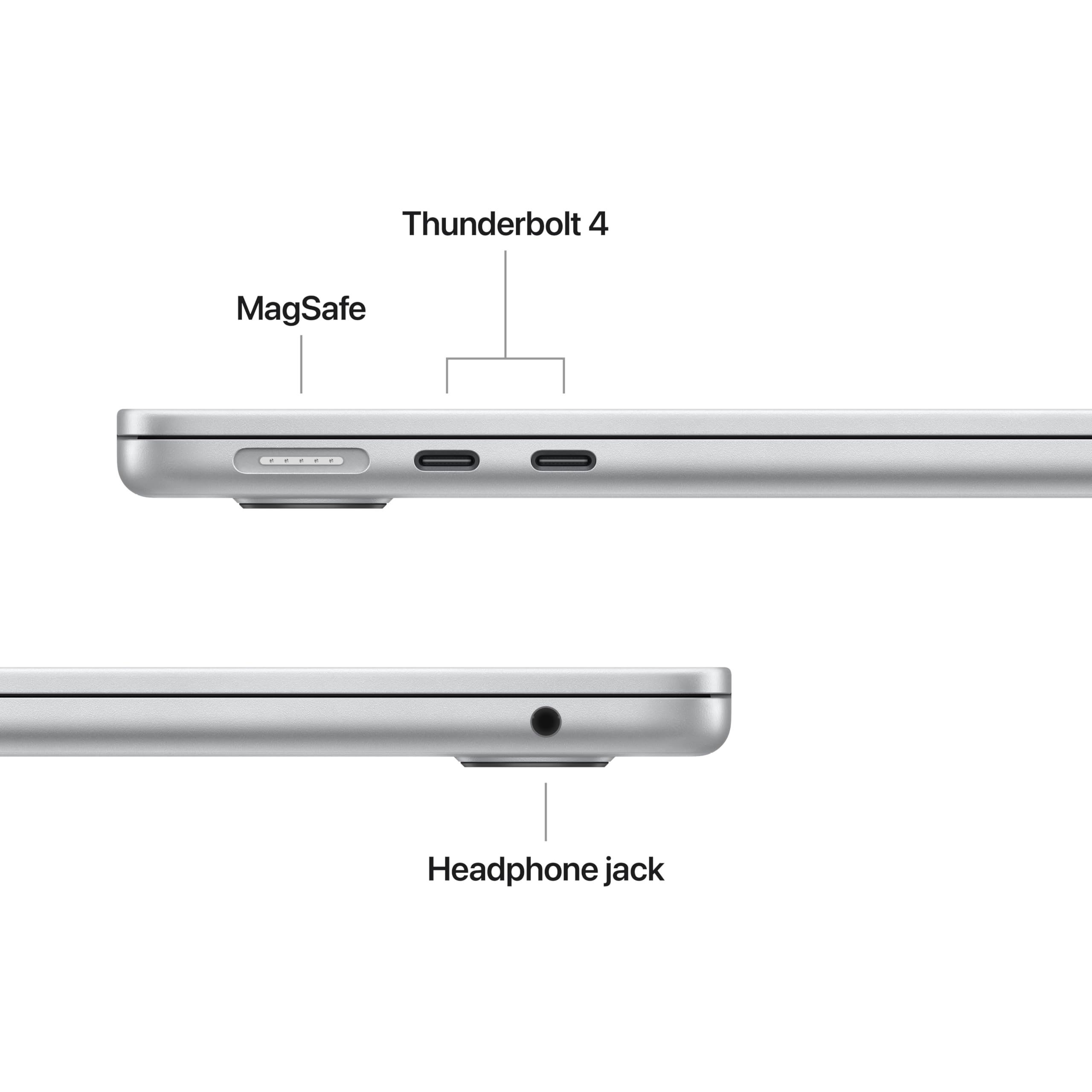 Apple 2025 MacBook Air 13-inch Laptop with M4 chip: Built for Apple Intelligence, 13.6-inch Liquid Retina Display, 16GB Unified Memory, 256GB SSD Storage, 12MP Center Stage Camera, Touch ID; Silver