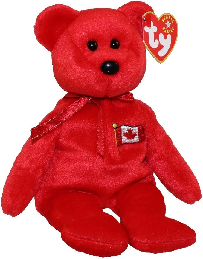 TY Pierre the Bear Beanie Baby (Canada Exclusive) Amazon