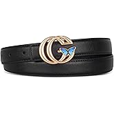 Aurolran Luxury Designer womens belt,gg belt,Premium Gift Fashion Accessory, Freedom Metamorphosis Pattern