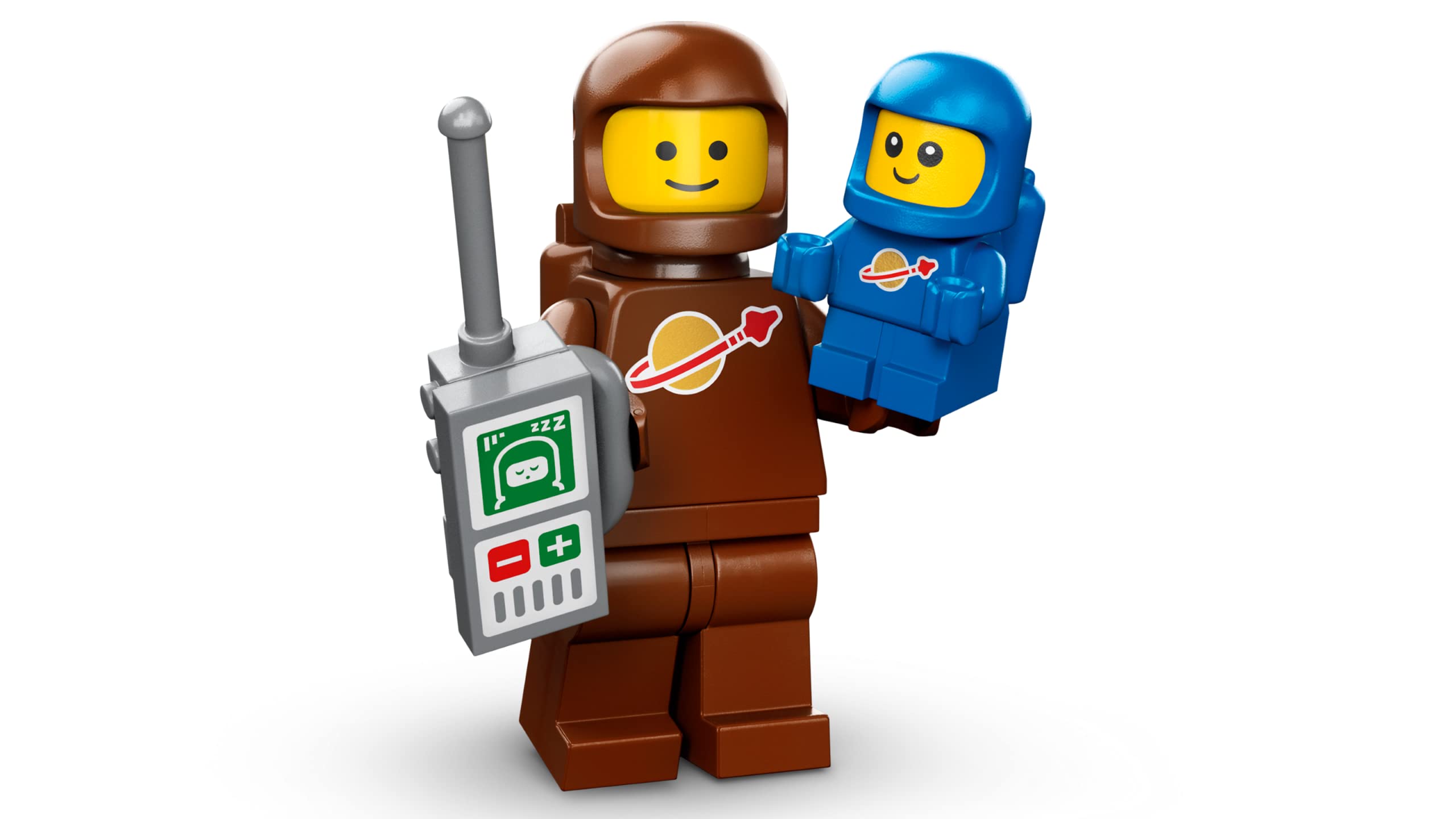 LEGO Collectable Minifigures Series 24 - Brown Astronaut and Spacebaby 71037 (Bagged)