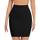 ONEW Shapewear Slips For Under Dress Half Slip Dress Tummy Control Seamless Slip Skirt Body Shaper For Women