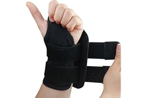 Carpal Tunnel Wrist Brace, Adjustable Wrist Support Brace, Night Wrist Sleep Supports Splints Arm Stabilizer (Left Hand, S/M,