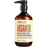 Moroccan Argan Oil Conditioner - Sulfate Free Products for Women and Men - Deep Moisturizing for Dry, Curly, Colored, Damaged Hair - Hydrating Repair, Salon Grade Formula for All Hair Types