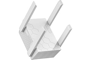 WiFi Extender Signal Booster, Dual Band 5.8GHz&2.4GHz, 1200M WiFi Booster Covers Up to 10200 Sq.ft and 45 Devices, Wider Cove