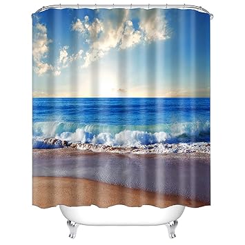 Amazon Com Poems Dream Seaside Relax Ocean Waves Seaside Bathroom