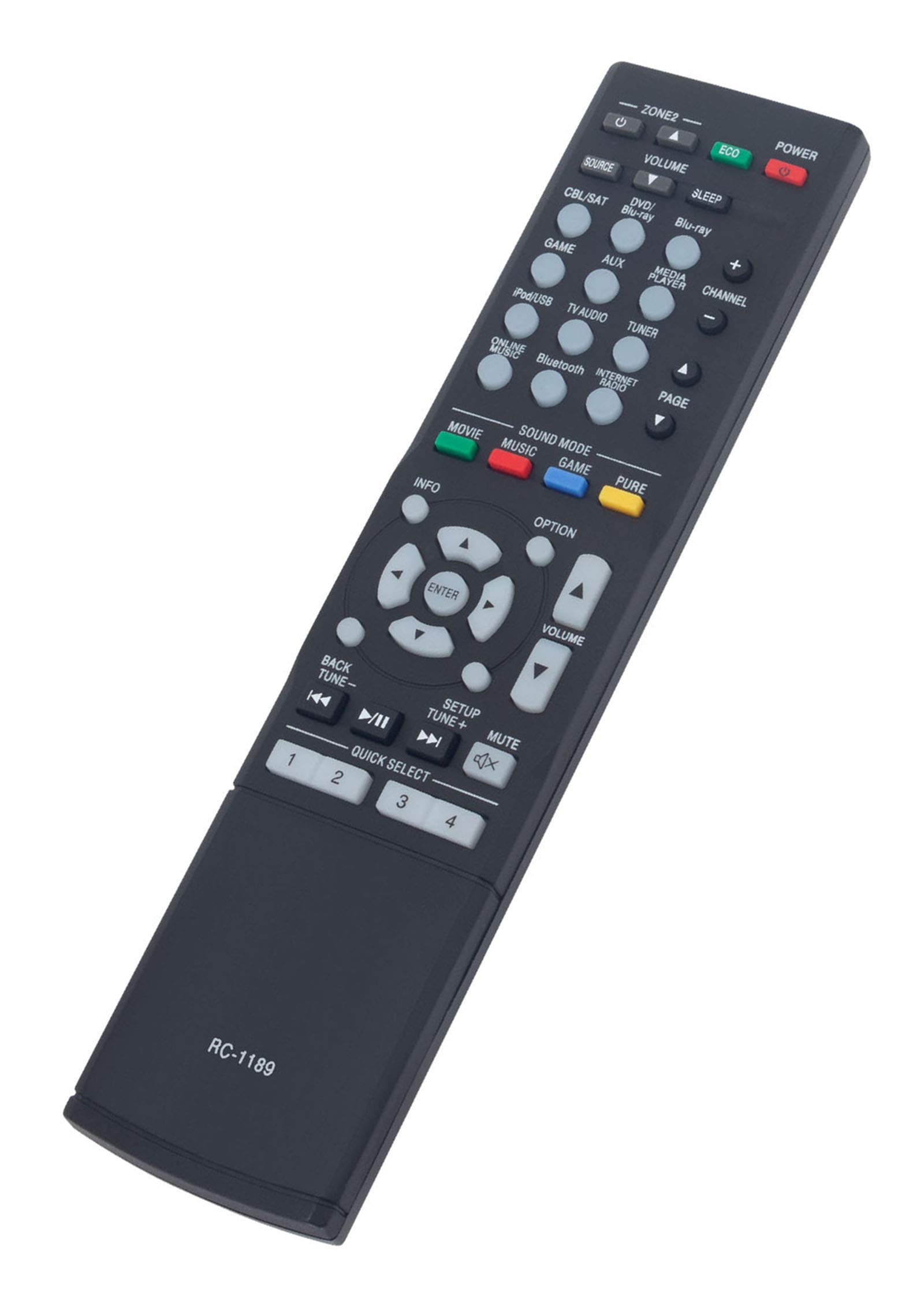 Control Remoto De Reemplazo Rc-1189 Para Denon Avr-s700w | Cuotas Sin Interés - Foto 2