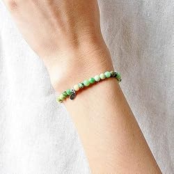 Tiny Rituals CHRYSOPRASE JASPER ENERGY BRACELET