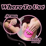 TRIXES Exfoliating Hair Removal Pads x40 with 2 Buffer Pad Holders - Body view 3