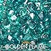 Golden Flame 20-Pound Fire Glass 1-Inch Caribbean Blue Reflective Fire-Diamonds