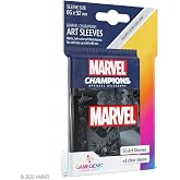 GameGenic Marvel Champions The Card Game Official Black Panther Art Sleeves | Pack of 50 Art Sleeves and 1 Clear Sleeve | Card Game Holder | Use with TCG and LCG Games | Made by Fantasy Flight Games