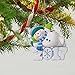 Hallmark 1295QX9325 Frosty Fun Decade #8 Lounging Snowman Keepsake Christmas Ornaments