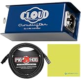 Cloud Microphones CL-1 Cloudlifter Mic Activator 1-Channel Preamp | Up to 25 dB Gain, 3k Ohm Input Impedance, Class-A JFET Circuit, Requires 48V Phantom Power, Single Channel XLR, Phantom Power