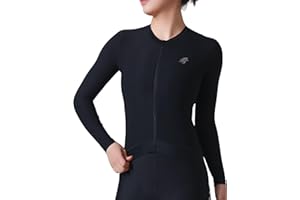LAMEDA Cycling Jersey Women Long Sleeve, Bike Shirts for Women with Pockets, Breathable Biking BicycleTops for Road Riding