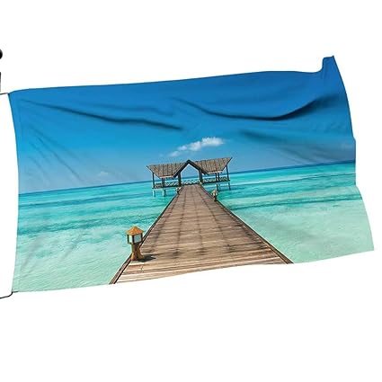Amazon Com Painting Home Garden Flag Arbor Day Deck Tropical