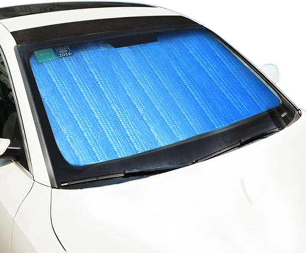 Manual AwningLiuJF Creative Sunshade, Silver Fold Aluminum Foil