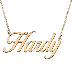HUAN XUN Customized Custom Simple Any Name Necklace