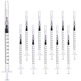 100 Pack 1ml 27Ga Lab Syringe Tools, Individually