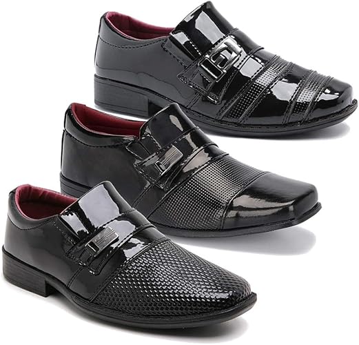 sapato social branco infantil