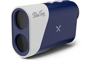 Blue Tees Golf Series 1 Sport Slope Laser Rangefinder for Golf 650 Yards Range - Slope Measurement, Flag Lock Technology, 6X 
