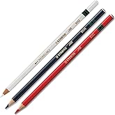 Stabilo-All 3x Pencils (Black-Red-White)