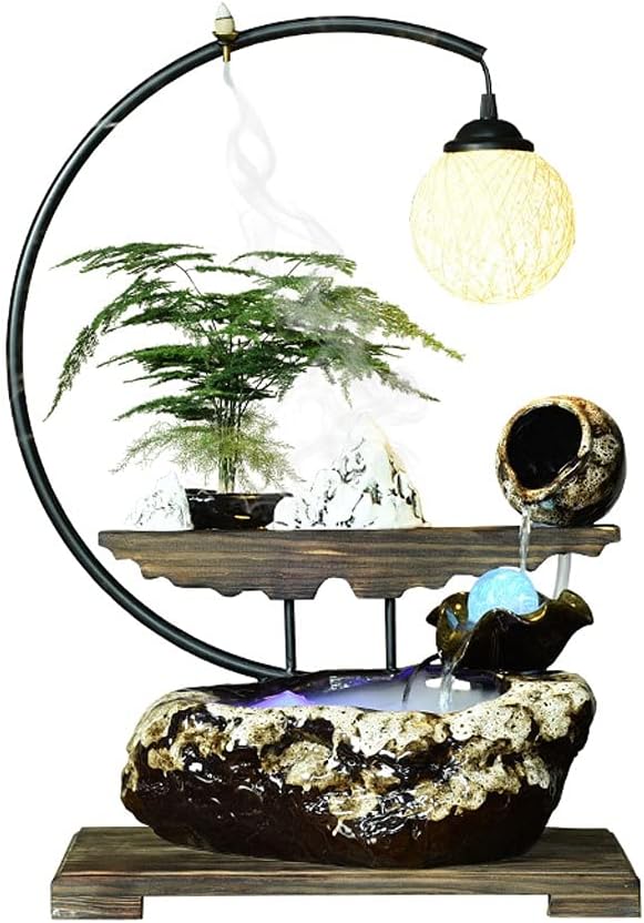 Indoor Fountains Tabletop Fountains نافورة المياه المنضدية مع الصمام Indoor Fountains Tabletop Fountains نافورة المياه المنضدية مع الصمام