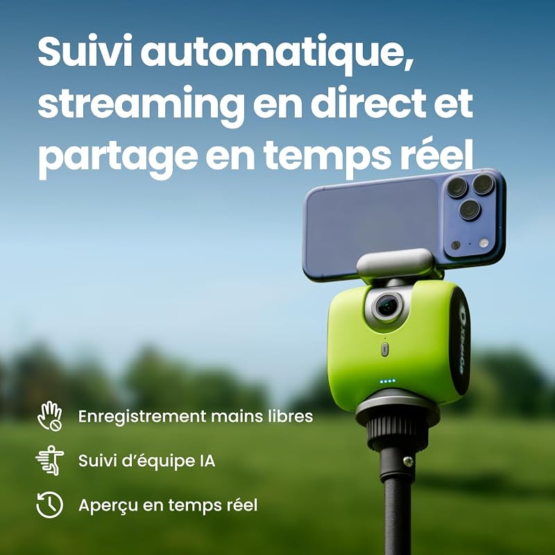 Chameleon, Système de Caméra Sportive avec IA, Suivi Football — photo 2 sur 8