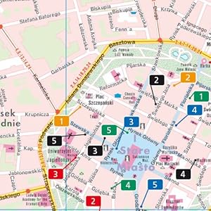 Krakau - Wadowice 1 : 10 000. City Pocket (English, Spanish, French, Italian and German Edition)