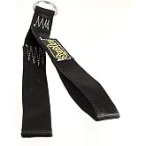 Spud 18" Triceps and Abdominal Strap for Weight Lifting Bodybuilding Strength Training (Black)