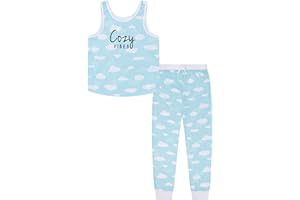 US Angels Girls Pajamas Set- Comfortable & Soft- Girls pajamas size 10-12, girls pjs size 14-16, girls sleepwear size 7-8