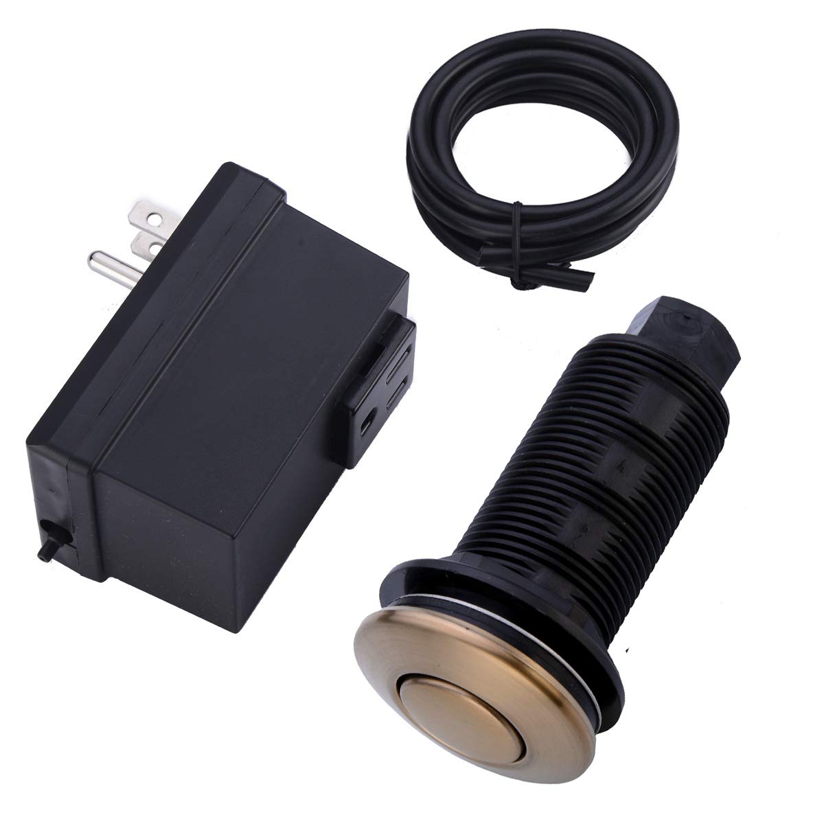 SINKINGDOM Garbage Disposal Air Switch Kit with with Long Button
