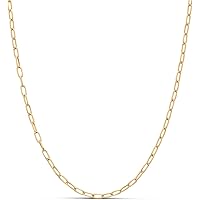 Amazon.com: Jewelry Affairs 14k Yellow Real Gold Sparkle Chain