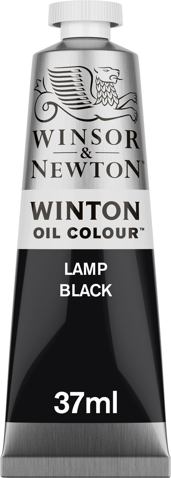 Winsor & Newton Winton Oil Colour 37ml Lamp Black PBk6 AA Opaque Series 1