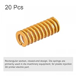 uxcell 3D Printer Die Spring, 10mm OD 25mm Long
