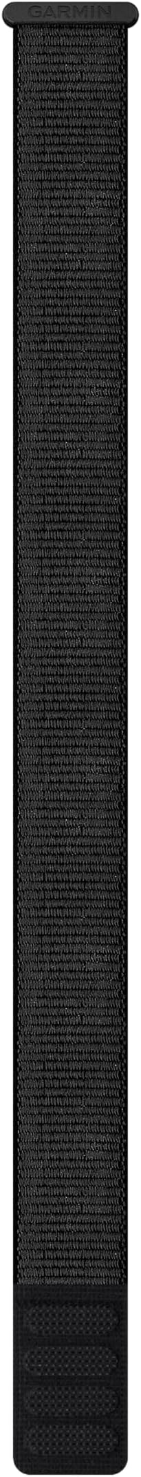 Garmin UltraFit Watch Straps 20mm Nylon Black for Fenix Epix Descent Instinct