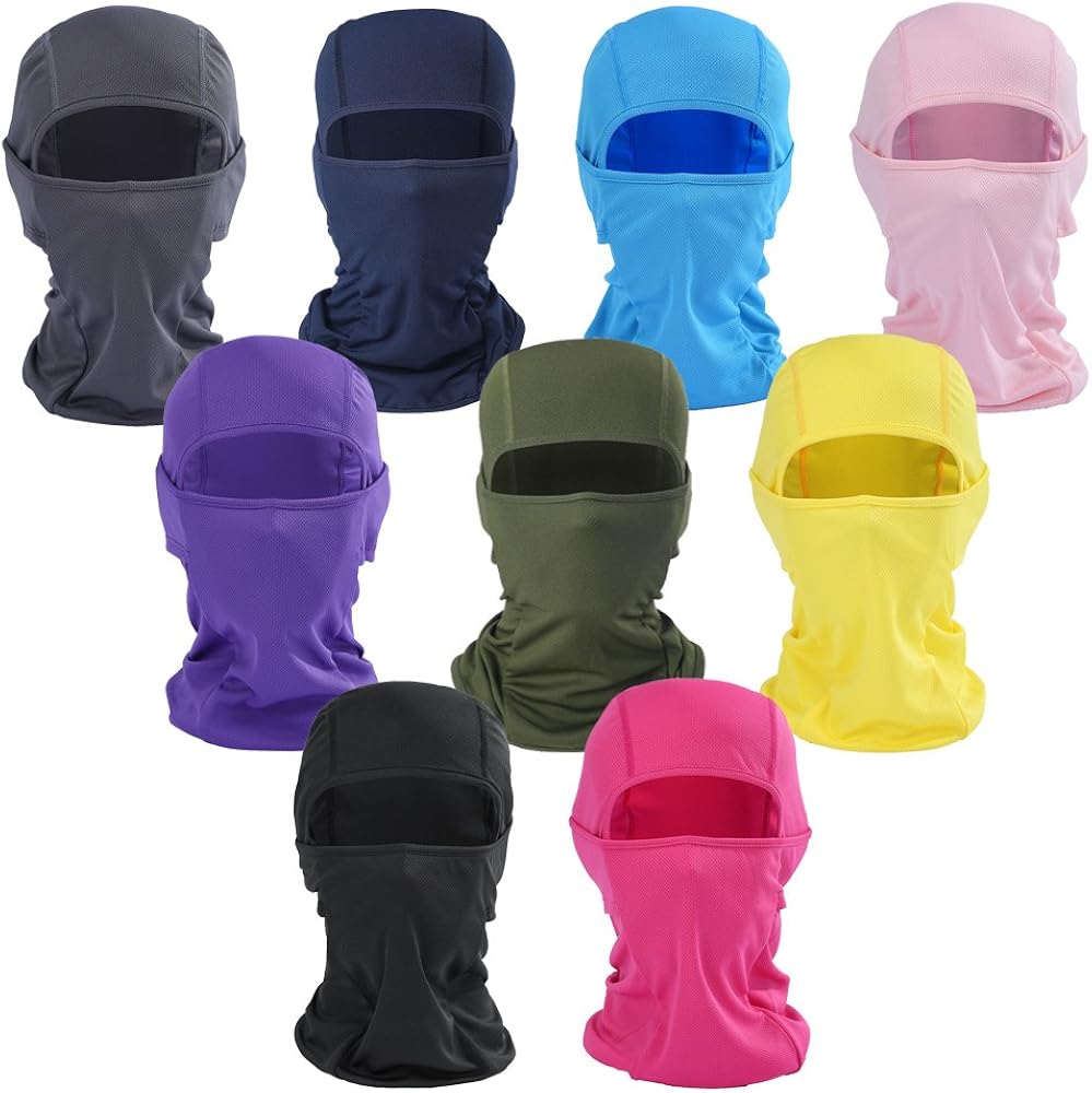 BEEWAY Balaclava, Windproof Face Mask Breathable for Motorcycle Helmet