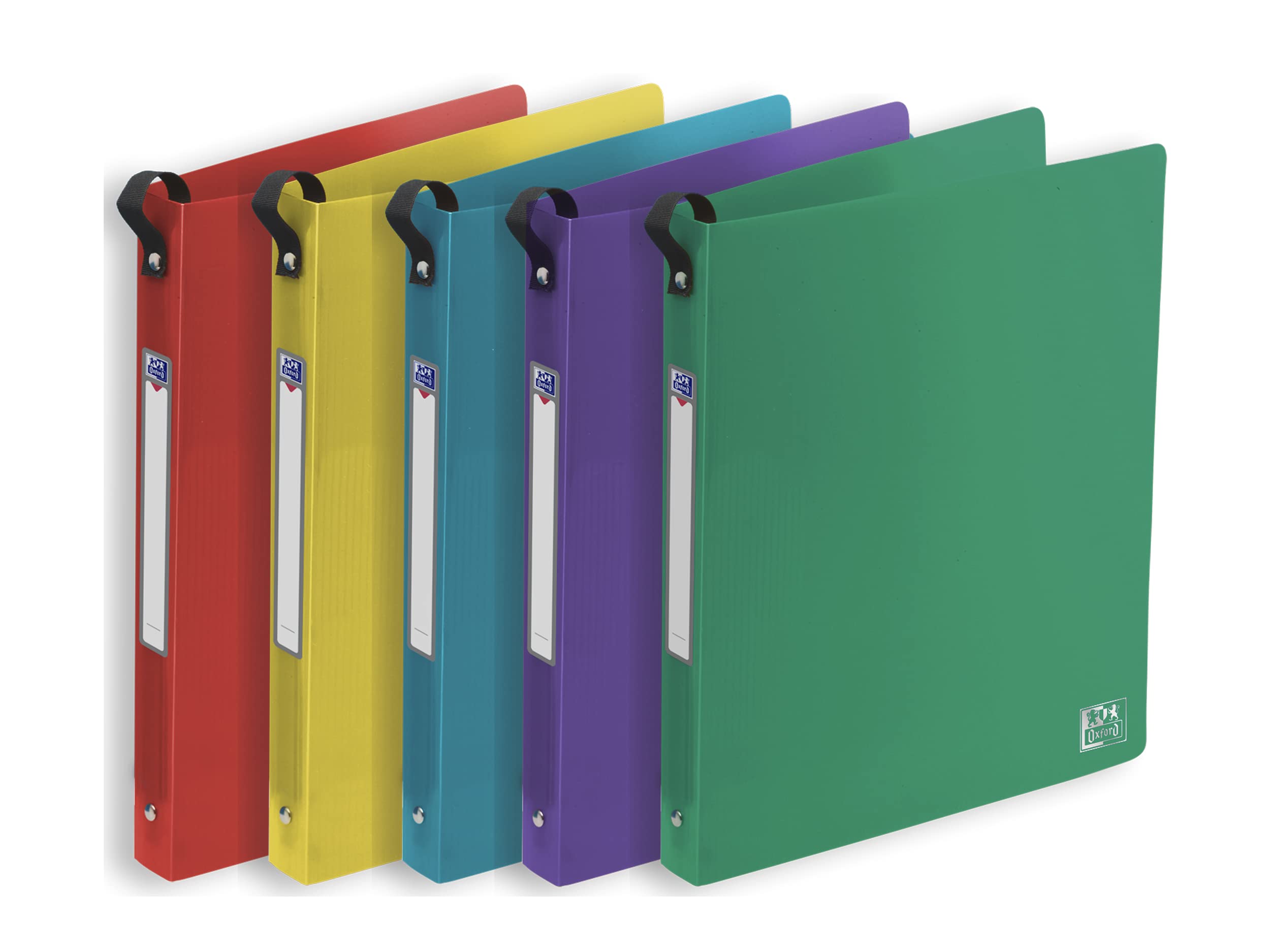 ELBA School Life Ring Binder Pack of 18 DIN A4 Assorted Colours