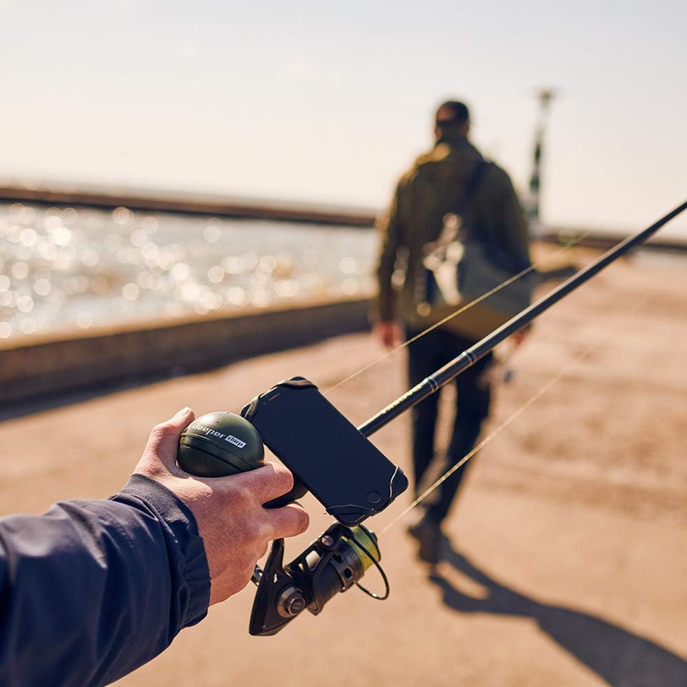 Deeper Chirp Smart Sonar Phone Castable Wireless Fishfinder Depth Finder Portable Fish Finder for Kayaks Boat Shore Ice Fishing Gifts Kayak Fishing Gear: Sports & Outdoors