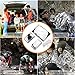 EMDMAK Emergency Mylar Thermal Survival Tent,Sleeping Bag Survival Shelter, Blanket 3 in 1 Emergency Survival Kit Heat Reflective Waterproof for Outdoor Camping Hiking or Adventures