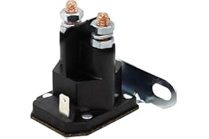 Disenparts 725-1426 12V Starter Solenoid Compatible With MTD Cub Cadet Lawn Mower 925-1426A Snapper 725-0771 Toro 112-0309 9251426a 725-1426 18817 75671 725-1426A 80Amp Starter Relay Solenoid
