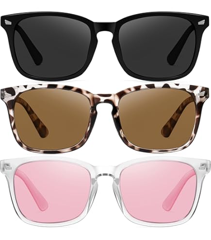 Amazon.com: Frienda 6 Pairs Oversized Sunglasses Vintage  display picture 1