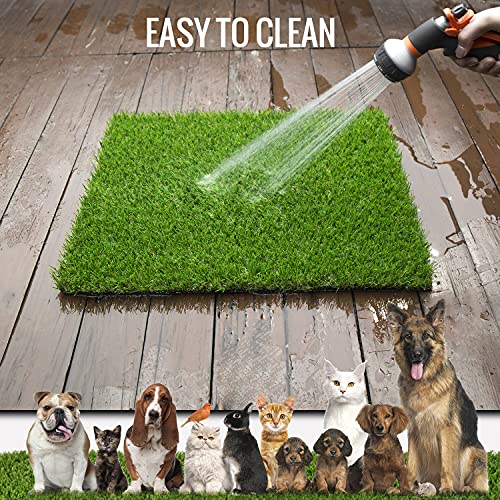 SUNTURF Dog Pee Grass, Artificial Grass for Dogs, Fake Grass for Dogs