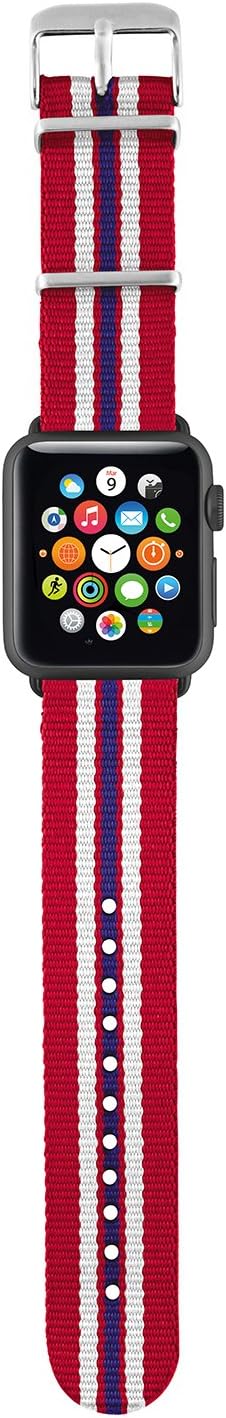 Trust Urban 20932 Nylon Bracelet Red Stripe for Apple Watch (42 mm)