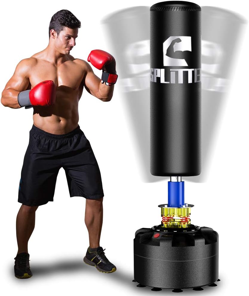 Splitter Free Standing Boxing Punch Bag, Heavy Duty Punching Bag Stand